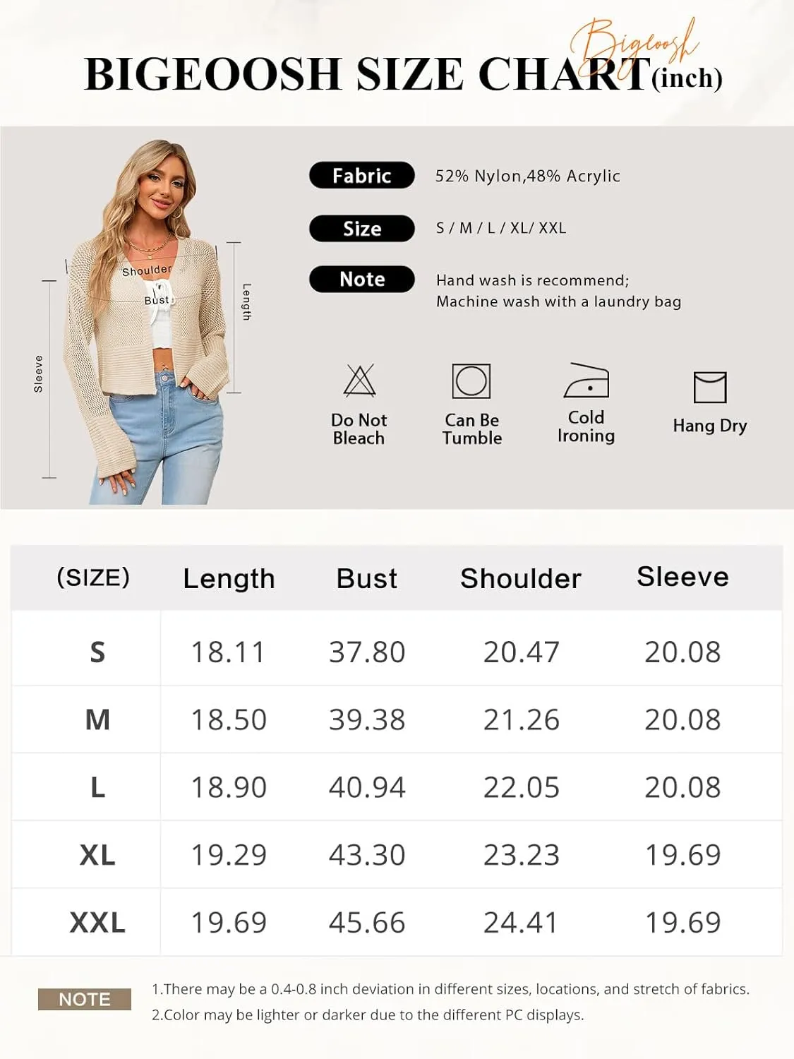 Cropped Cardigan Sweaters for Women Kimonos Boho Lightweight Summer Open Front Knit Cardigan Outerwear