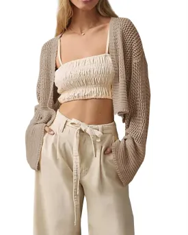 Cropped Cardigan Sweaters for Women Kimonos Boho Lightweight Summer Open Front Knit Cardigan Outerwear