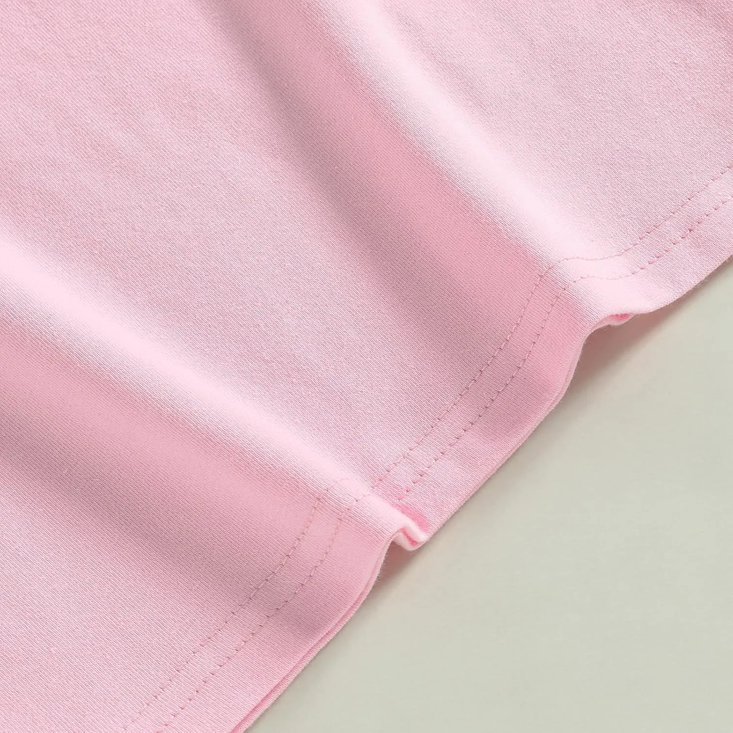 Kuriozud Toddler Baby Girl Flutter Sleeve Top Ruffle T Shirt Cotton Tee Solid Color Basic Tops Clothes