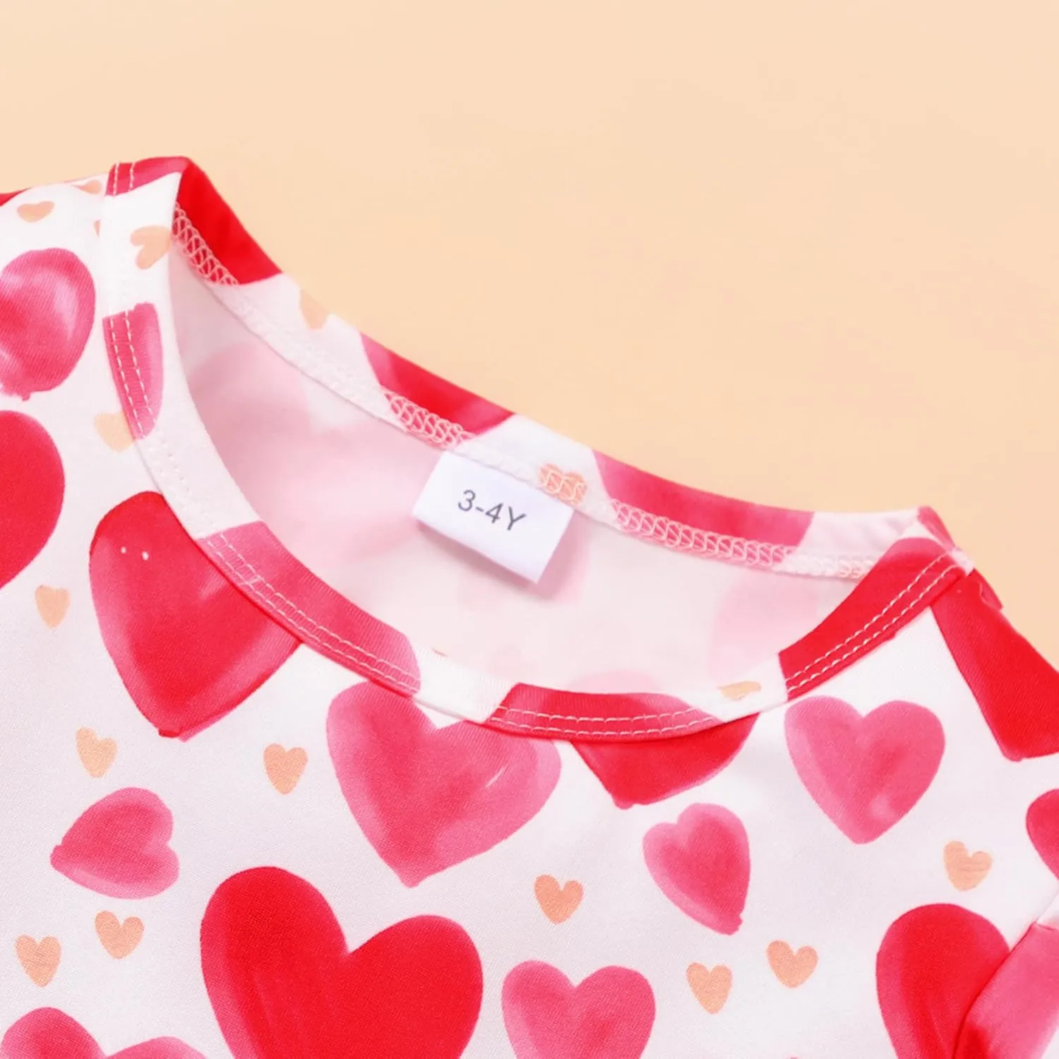 Toddler Little Girl Summer Dresses Kids Cute Casual Flutter Sleeve Tiered Smock Dress 2-7 Years