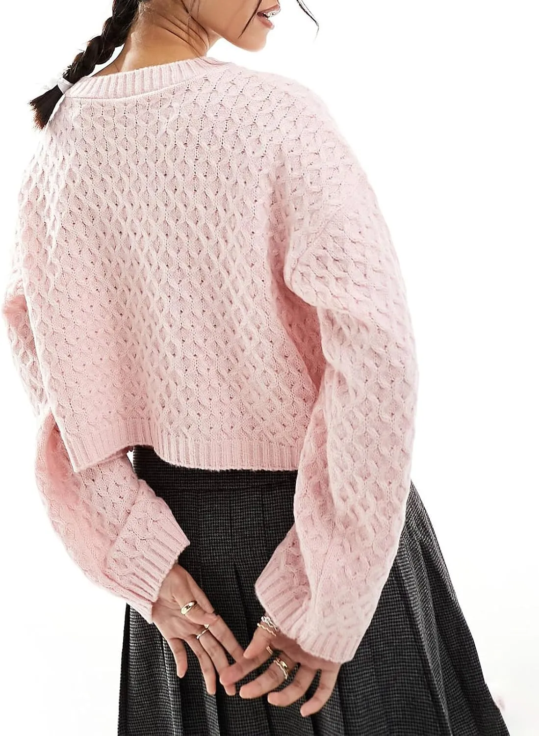 Women Bow Tie Front Leopard Knit Cardigan Sweater Y2k Long Sleeve Cheetah Crochet Knitted Crop Shirt Going Out Top